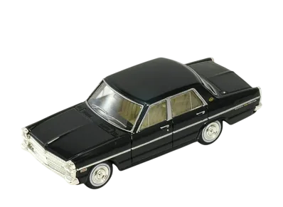 TOMYTEC "TOMICA LIMITED VINTAGE" 1/64 LV-70a Nissan Gloria Super DX (Black) 68 Year Model