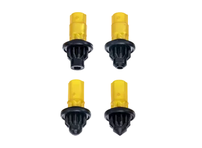 TAKARA TOMY "BEYBLADE X" BX-00 BIT SET F/T/B/N GOLD X BLACK App / Event Exclusive