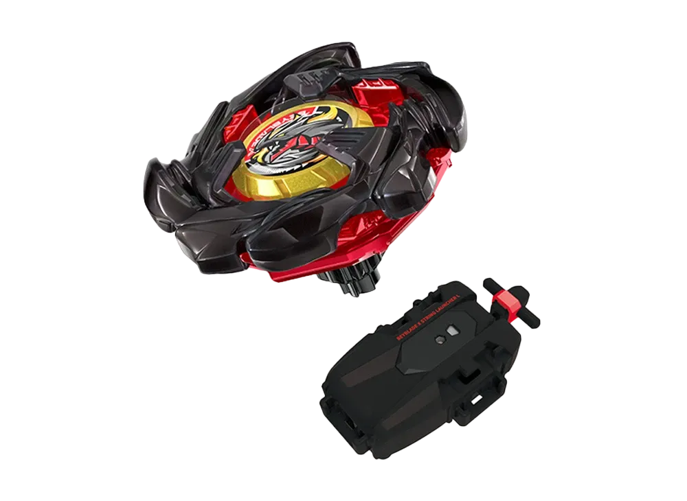TAKARA TOMY "BEYBLADE X" BX-00 COBALTDRAGOON 2-60 METAL COAT: BLACK Event Exclusive