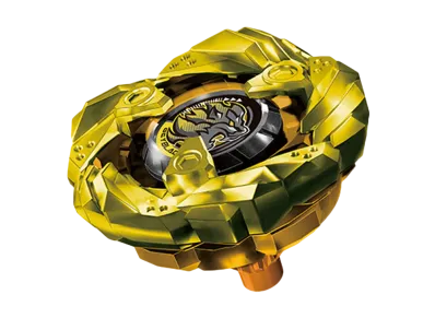 TAKARA TOMY "BEYBLADE X" BX-00 LEONCLAW 5-60P METAL COAT: GOLD App / Event Exclusive