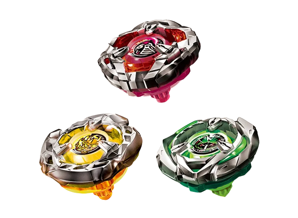 TAKARA TOMY "BEYBLADE X" BX-08 3 ON 3 DECK SET