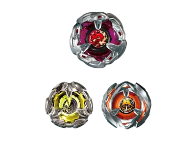 TAKARA TOMY "BEYBLADE X" BX-21 HELLSCHAIN DECK SET