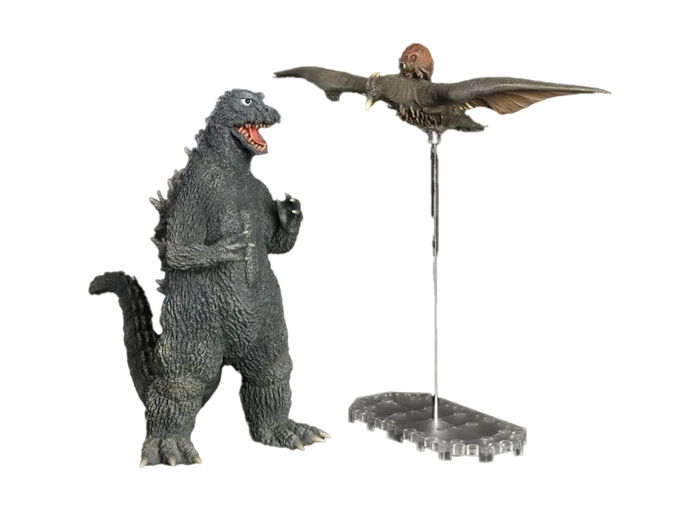 XPLUS "Toho Daikaiju series" -Ghidorah, the Three-Headed Monster- Godzilla (1964) Ghidorah, the Three-Headed Monster Battle Color Ver.