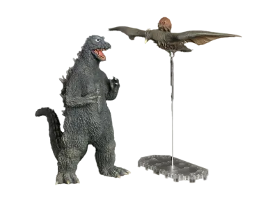 XPLUS "Toho Daikaiju series" -Ghidorah, the Three-Headed Monster- Godzilla (1964) Ghidorah, the Three-Headed Monster Battle Color Ver.