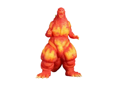 XPLUS "TOHO 30cm series" -Godzilla vs. Destoroyah- Godzilla (1995) Clear Orange Ver.
