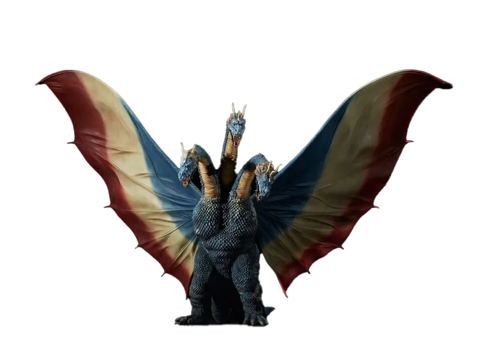 XPLUS "Toho Daikaiju series" -Ghidorah, the Three-Headed Monster- King Ghidorah (1964) Exclusive