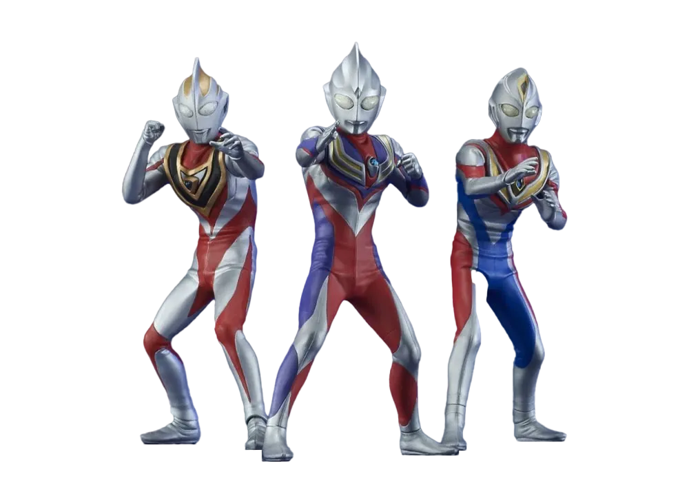 エクスプラス 大怪獣シリーズ TDG(ティガ·ダイナ·ガイア)セット