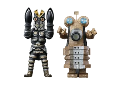 XPLUS "Daikaiju series" -Return of Ultraman- Baltan Alien Jr. & Builgamo Set