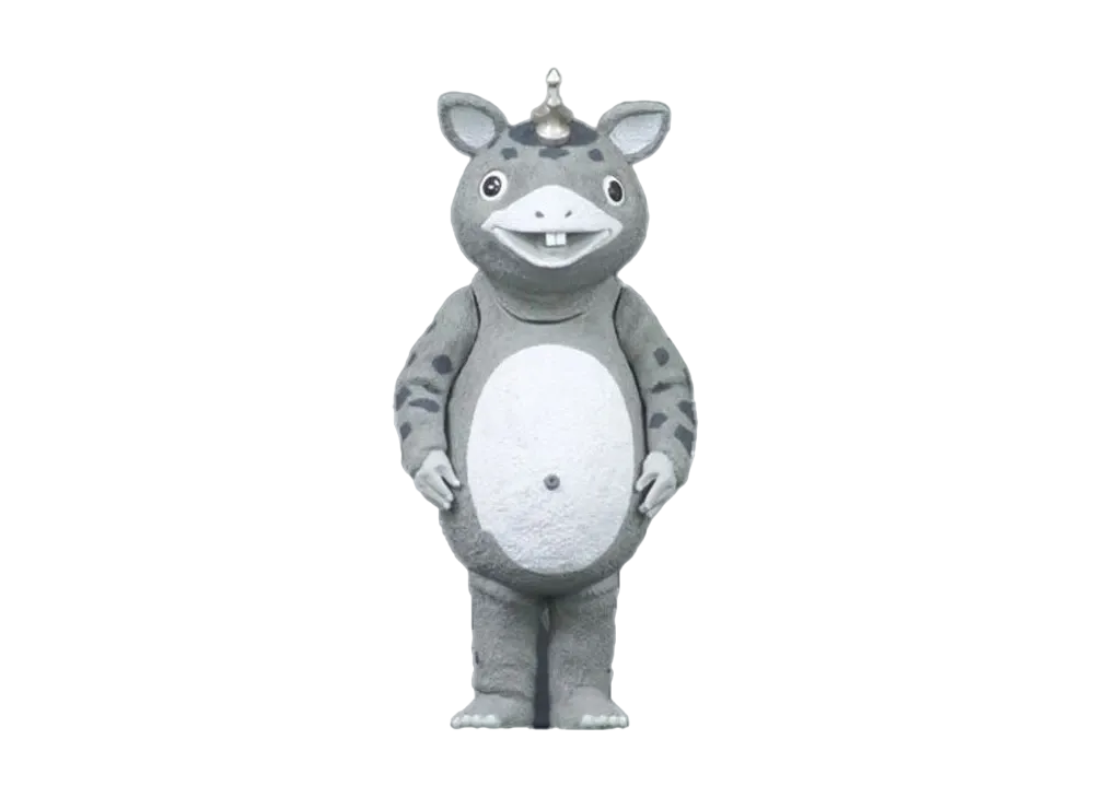 XPLUS "Daikaiju series" -Ultra Q- Kaiju Booska B type (monochrome Ver.) Shonen Ric limited item