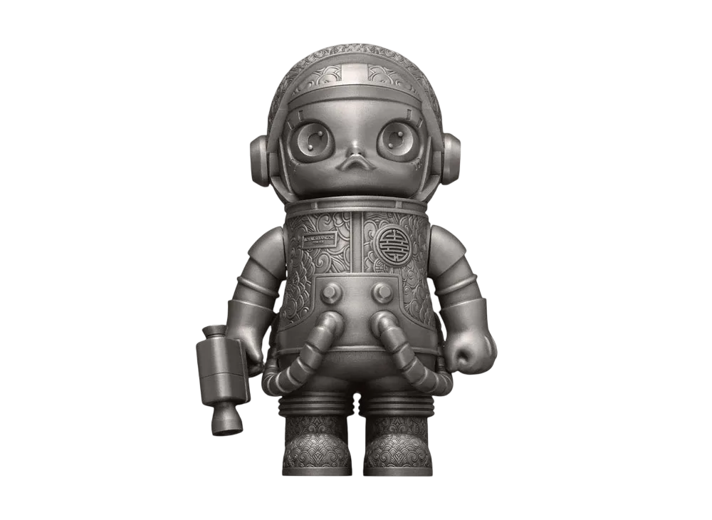 POP MART "MEGA COLLECTIONS" SPACE MOLLY 400% Royal Selangor