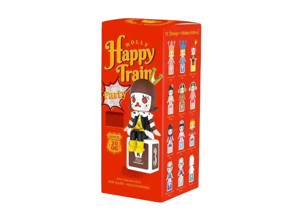 POP MART MOLLY Happy Train Party Series [Piece]