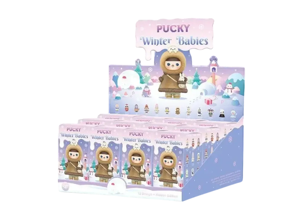 POP MART PUCKY Winter Babies Series [Assortment Box]