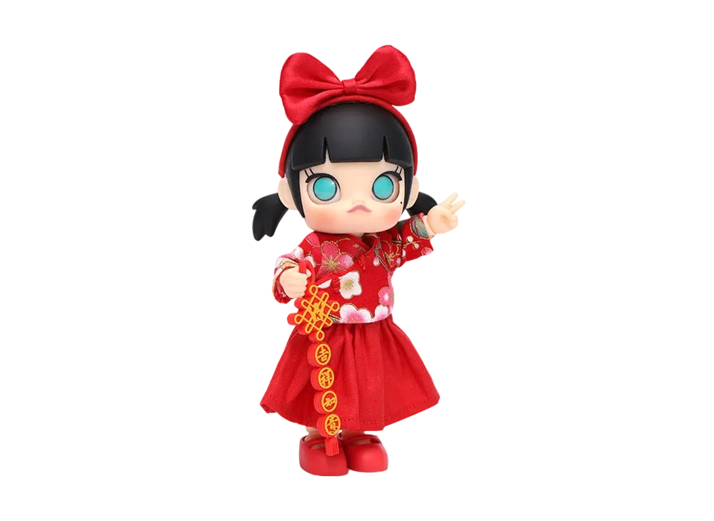 POP MART "BJD" MOLLY Chinese dress
