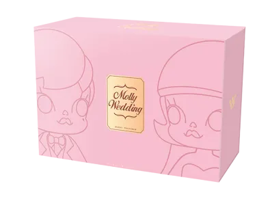 POP MART "BJD" MOLLY wedding set