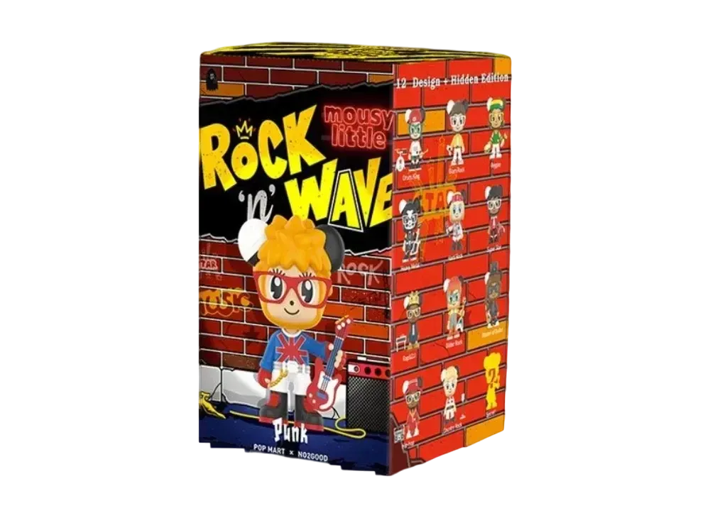 POP MART MOUSY LITTLE ROCK 'N' WAVE series [piece]