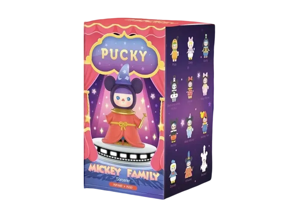 POP MART PUCKY Mickey Family Series [Piece]