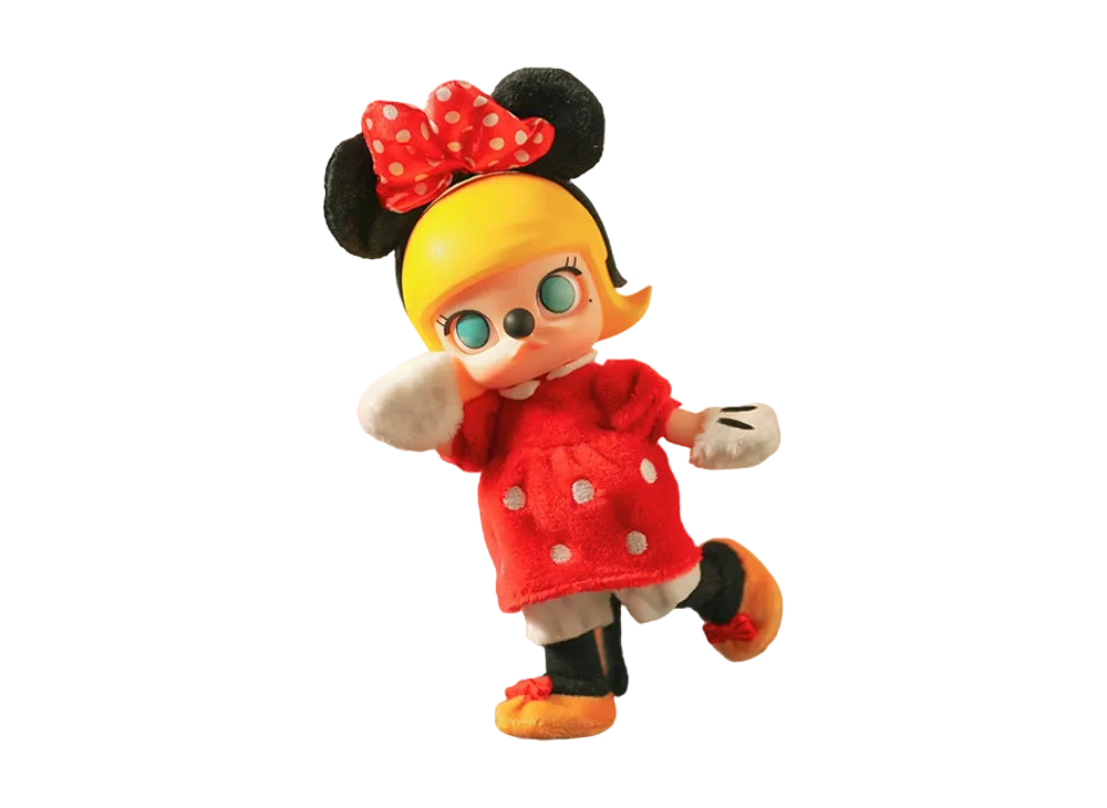 POP MART "BJD" MOLLY DISNEY Minnie Costume