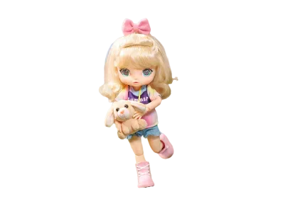 POP MART "BJD" Viya Doll Travel Summer Travel Coordination