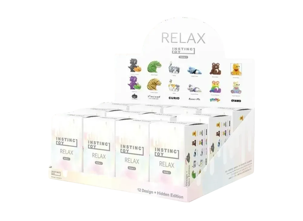 POP MART POPMART x INSTINCTOY SERIES1 RELAX [Assortment Box]