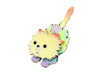 POP MART INSTINCTOY x POP MART SHOCK Movable pin badge (CURIO)