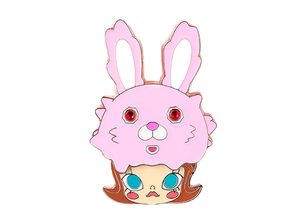 POP MART MOLLY x INSTINCTOY EROSION MOLLY COSTUME Pin Badge (MILLY MOLLY)