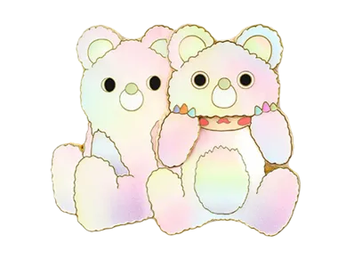 POP MART MOLLY x INSTINCTOY EROSION MOLLY COSTUME Pin Badge (MUCKEY MOLLY)