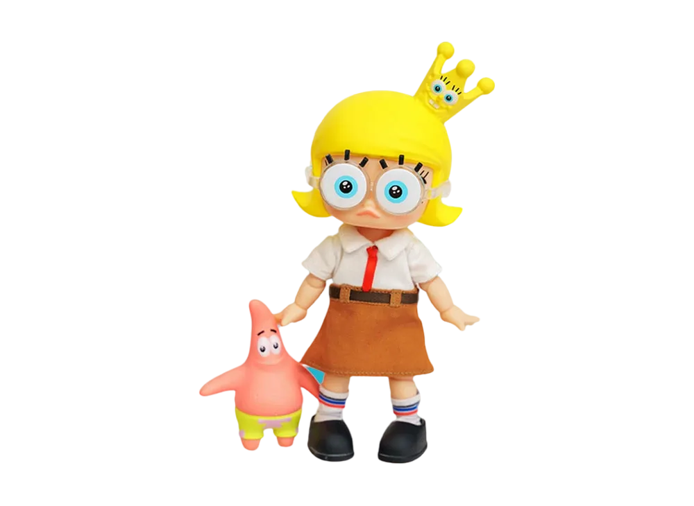 POP MART "BJD" MOLLY x SpongeBob action figure