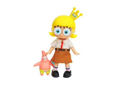 POP MART "BJD" MOLLY x SpongeBob action figure