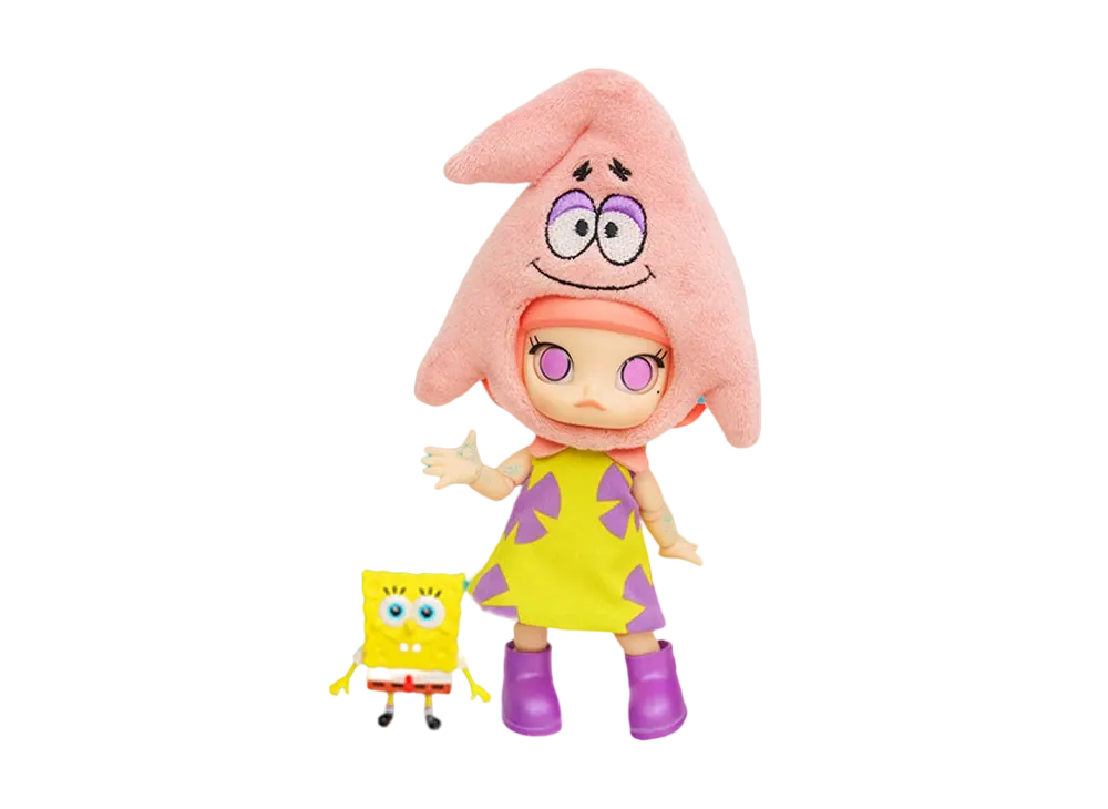 POP MART "BJD" MOLLY x PatrickStar action figure