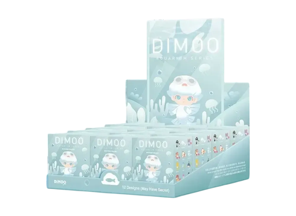 POP MART DIMOO Aquarium Series Pin Badge [Assortment Box]