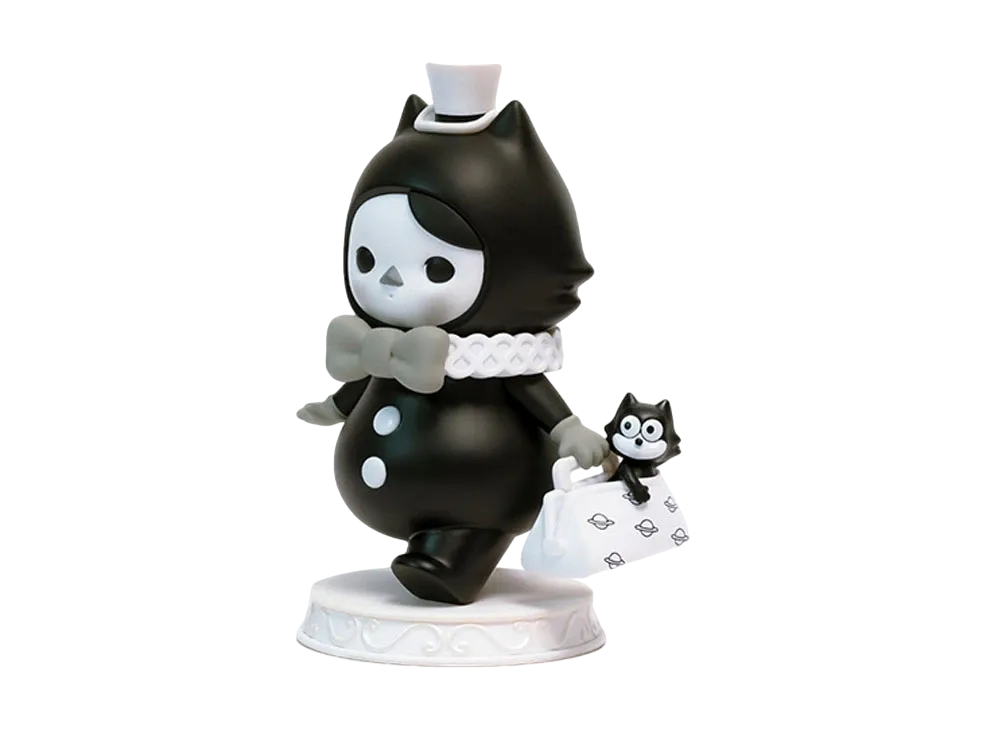 POPMART PUCKY X Felix the Cat 限定フィギュア ポップマート フィギュリン FELIX THE CAT × PUCKY ビッグサイズの価格