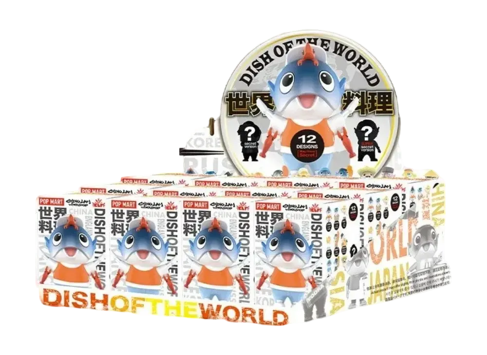 POP MART BIGGIE FISH DISH OF THE WORLD Series [Assortment Box]