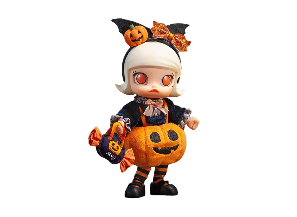 POP MART "BJD" MOLLY Halloween Little Devile Action Figure