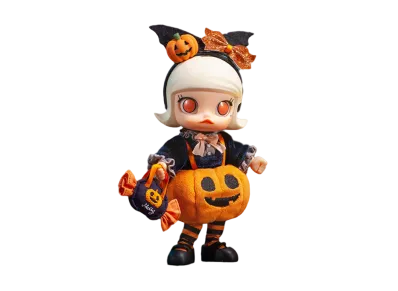 POP MART "BJD" MOLLY Halloween Little Devile Action Figure