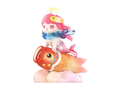 POP MART "Figurine" BUNNY Flying Carp Flags Big Size
