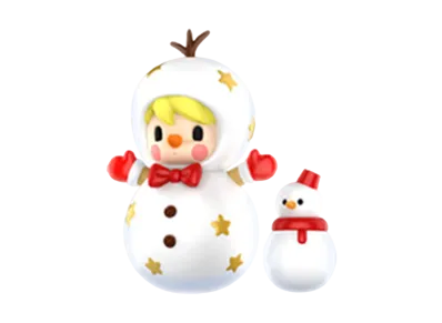 POP MART Sweet Bean SNOW BABY