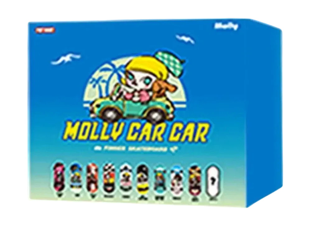 POP MART MOLLY CAR CAR Series FINGER SKATEBOARD [Assortment Box]