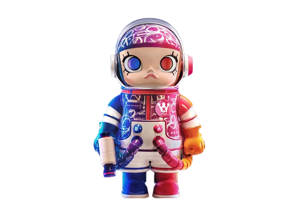 POP MART "MEGA COLLECTIONS" 1000% SPACE MOLLY x Meilin Cipher