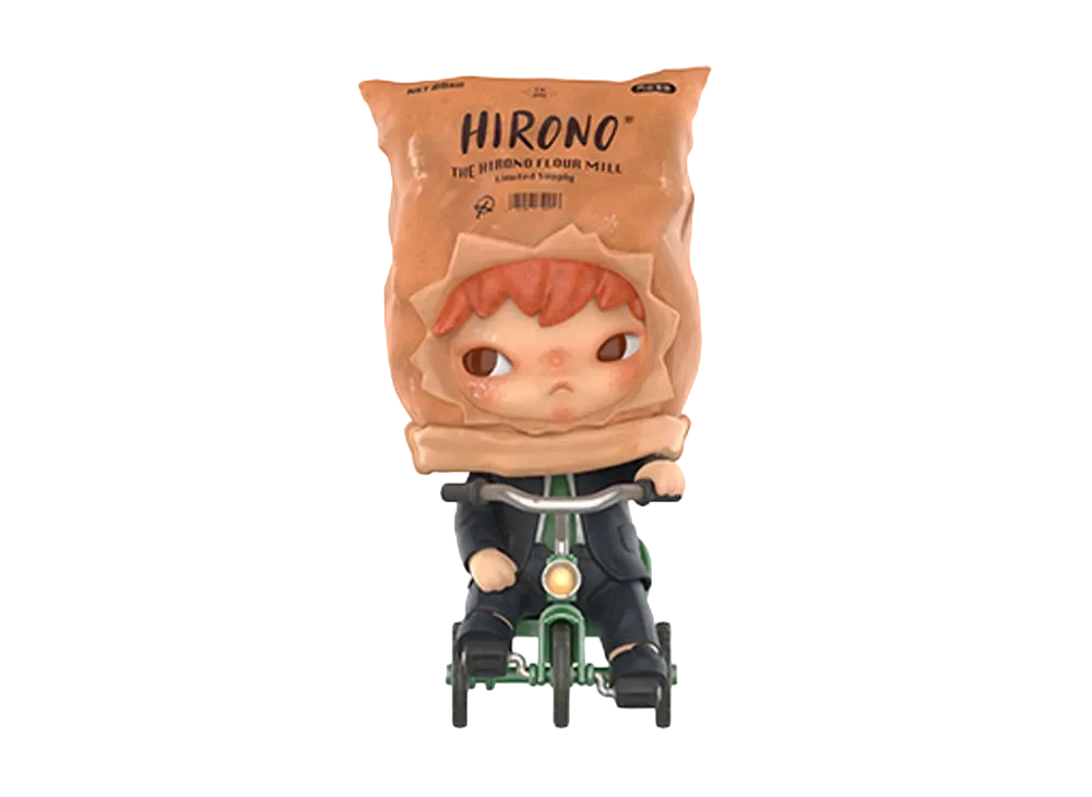 ポップマート フィギュリン HIRONO 小さないたずら ビッグサイズの新品