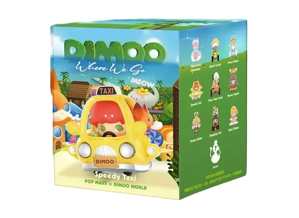 POP MART DIMOO Where We Go Series [Piece]