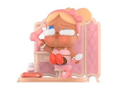 POP MART "Figurine" Crybaby dressing room big size