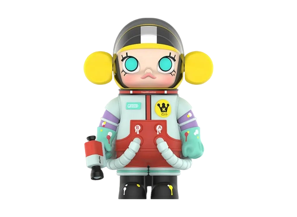 POP MART "MEGA COLLECTIONS" 1000% SPACE MOLLY LITTLE PAINTER