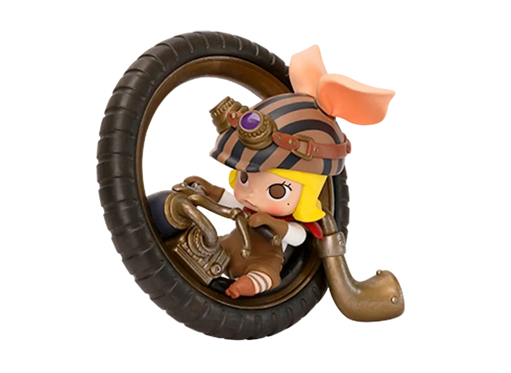 POP MART MOLLY STEAM PUNK Piggy Bike