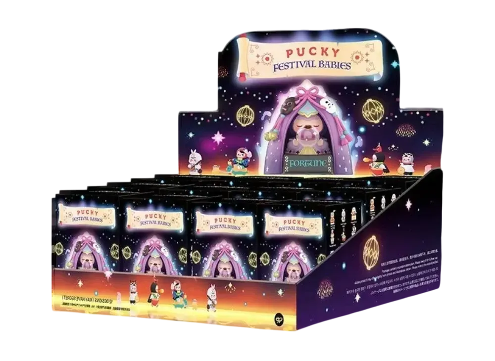 セール PUCKY フェスティバル ベイビーズ　シリーズ【アソートボックス】 ポップマート PUCKY フェスティバル ベイビーズ シリーズ [アソート