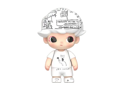 POP MART "MEGA COLLECTIONS" 1000% DIMOO x JEAN-MICHEL BASQUIAT