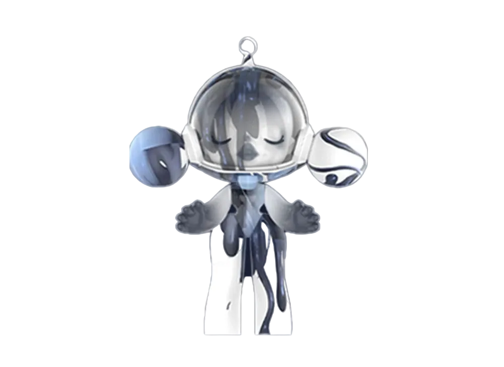 POP MART "MEGA COLLECTIONS" 1000% α SKULLPANDA THAW