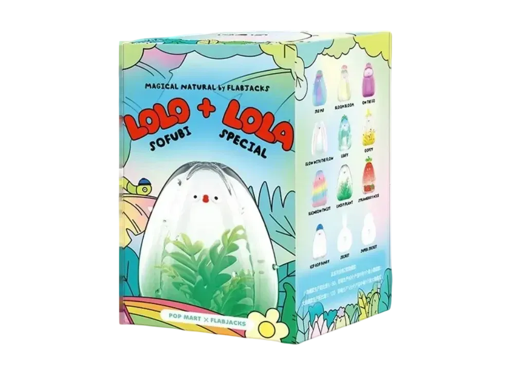 POP MART FLABJACKS Magical Natural LOLO & LOLA Soft Vinyl Special Series [Piece]