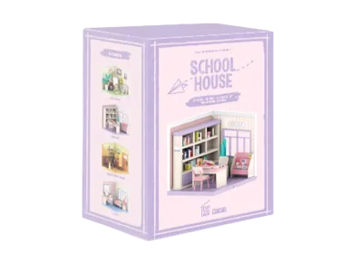 POP MART school house library