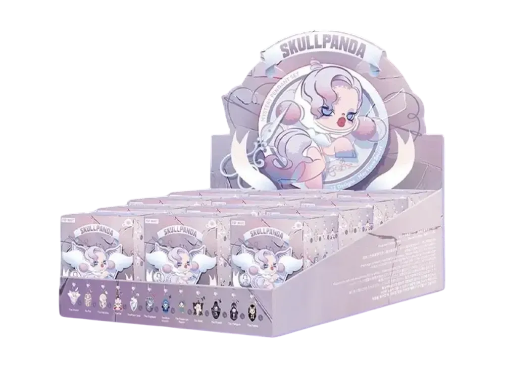 POP MART SKULLPANDA The Mare of Animals Series Keychain [Assortment Box]