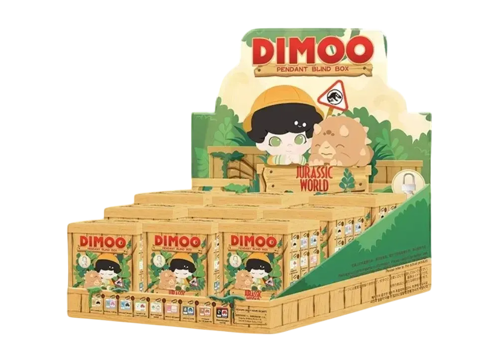 POP MART DIMOO Jurassic World Series Pendant Set [Assortment Box]